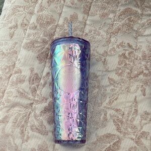 Starbucks Holographic Purple Tumbler